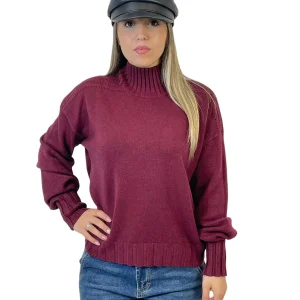 ACCADEMIA 20 PULLOVER SIMPLE BORDEAUX